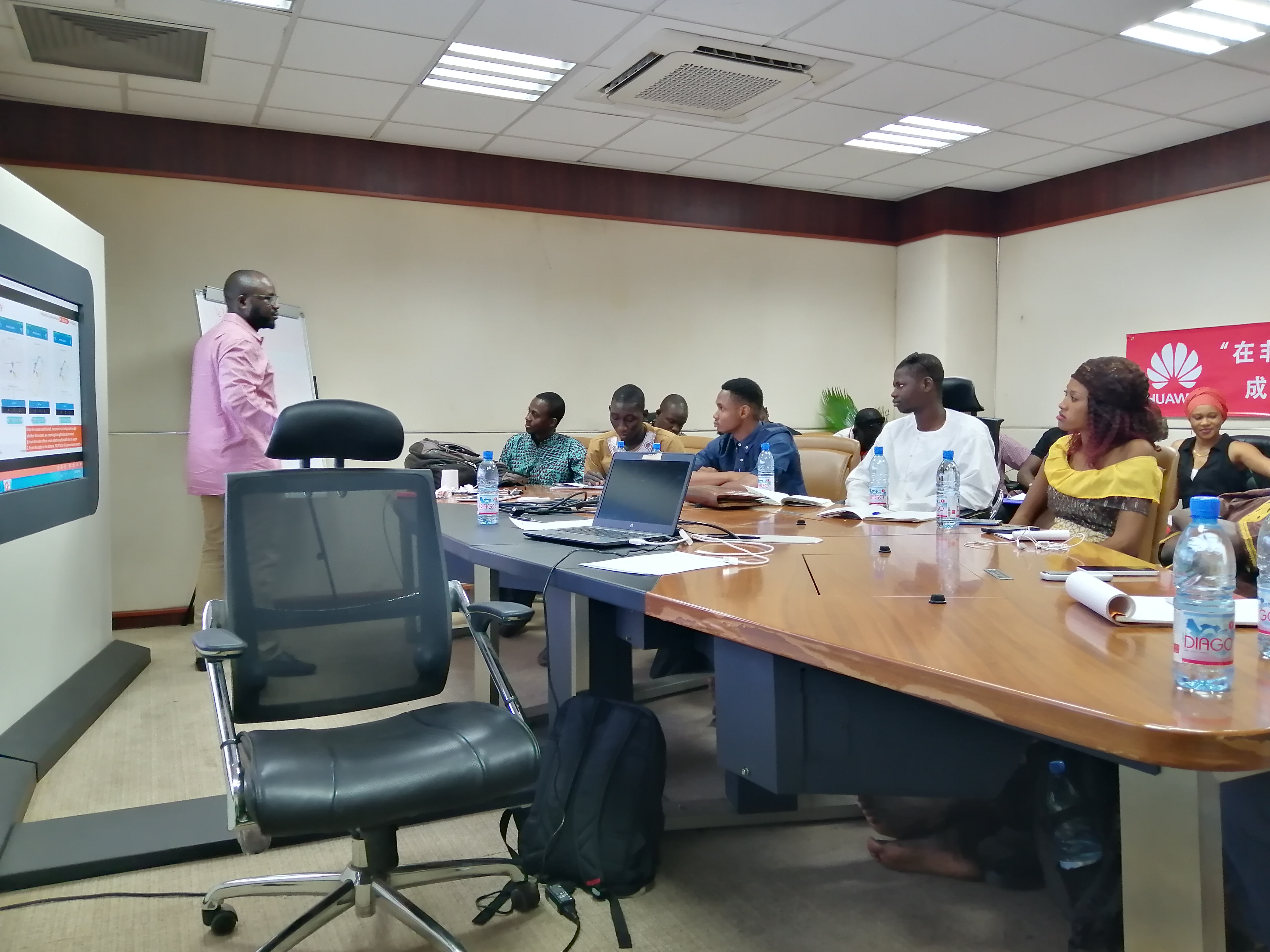 Formation des agents de Huawei Mali